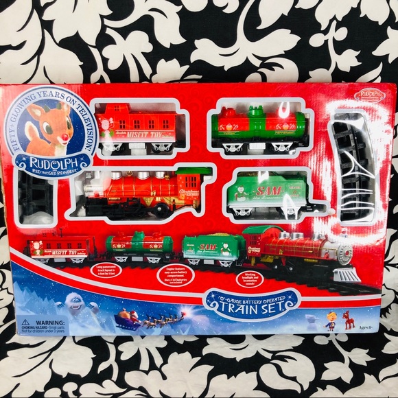 rudolph train set